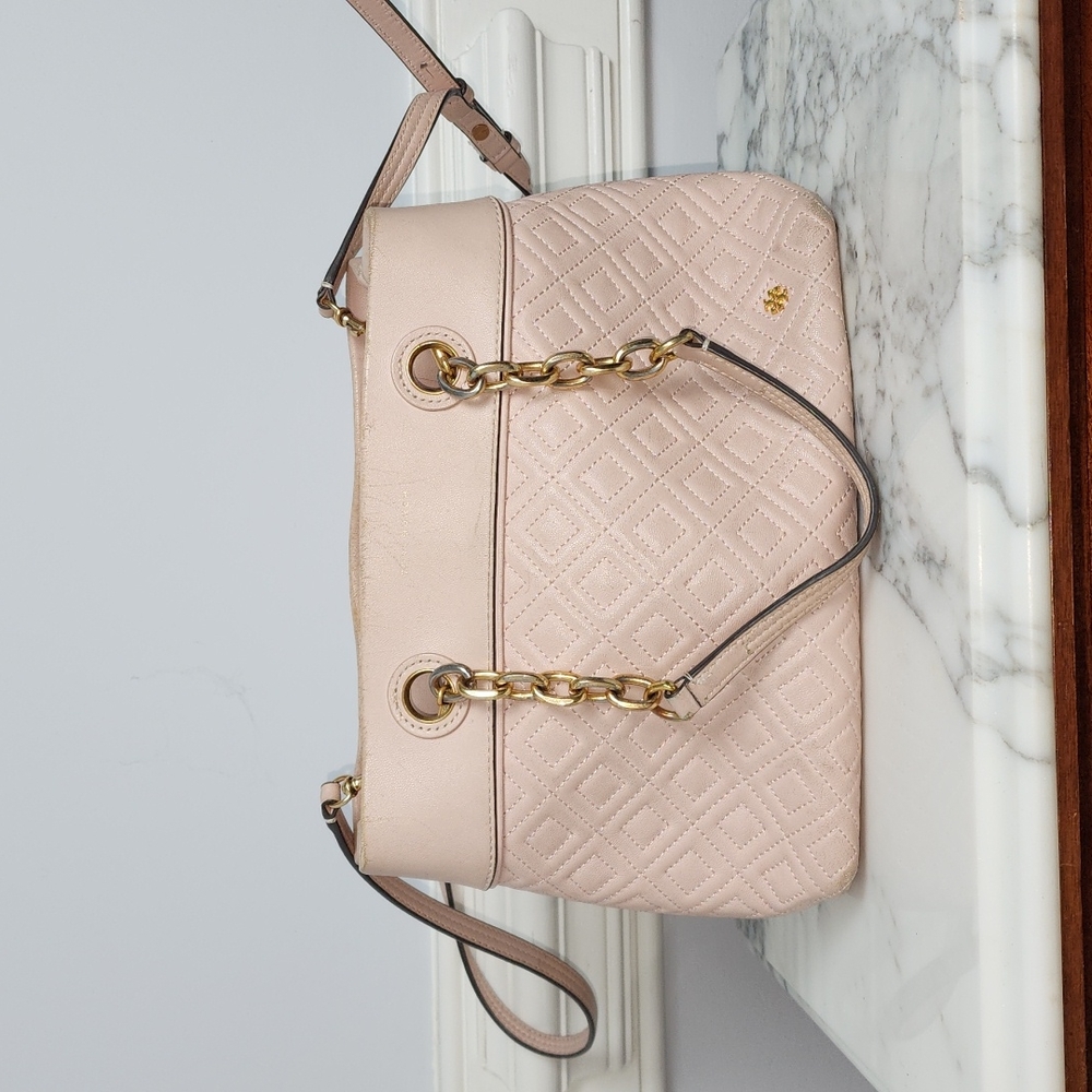 Tory Burch light pink Tote